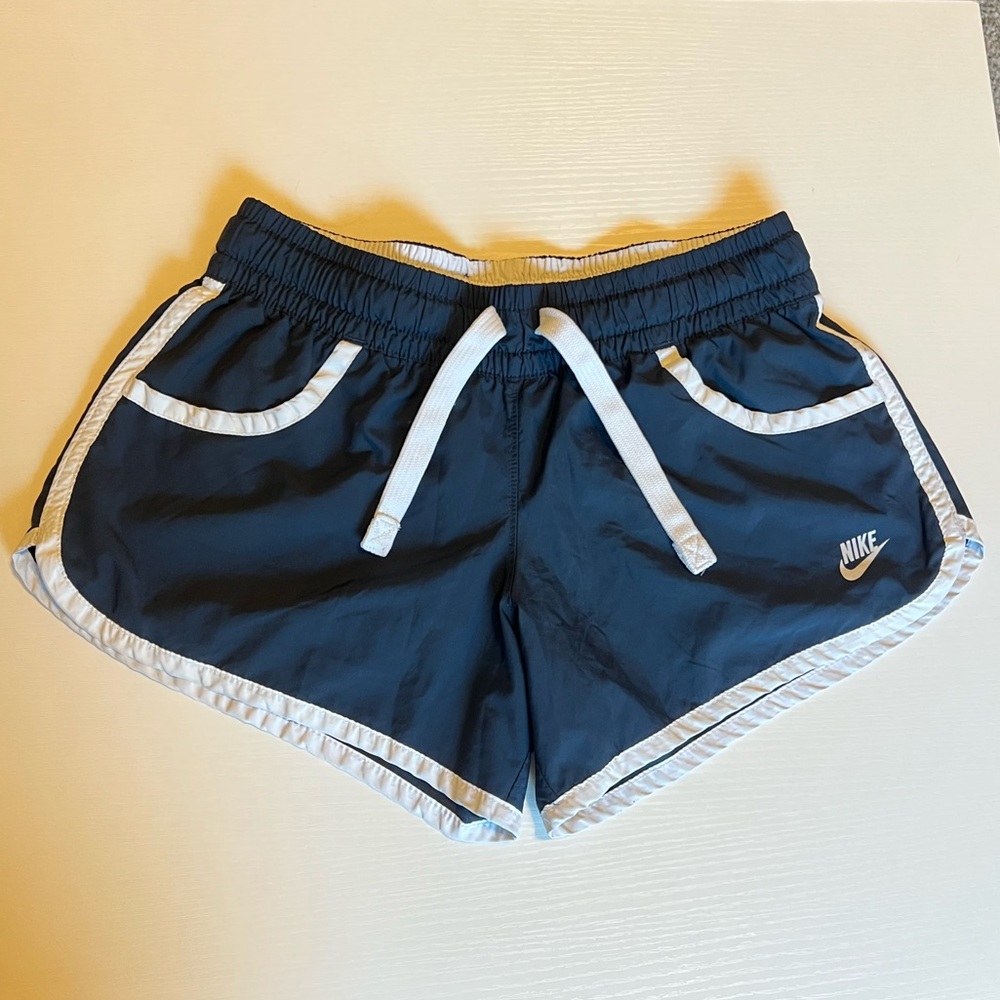 Nike Navy Blue Vintage Shorts